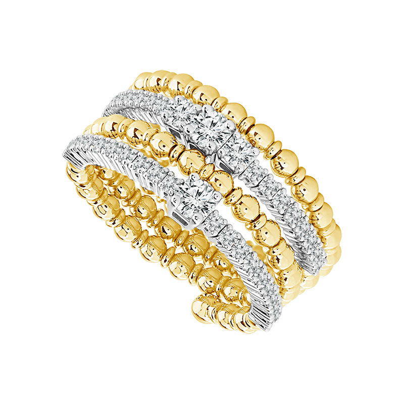 Diamond Fashion Ring 0.63 ct tw 14k White Gold