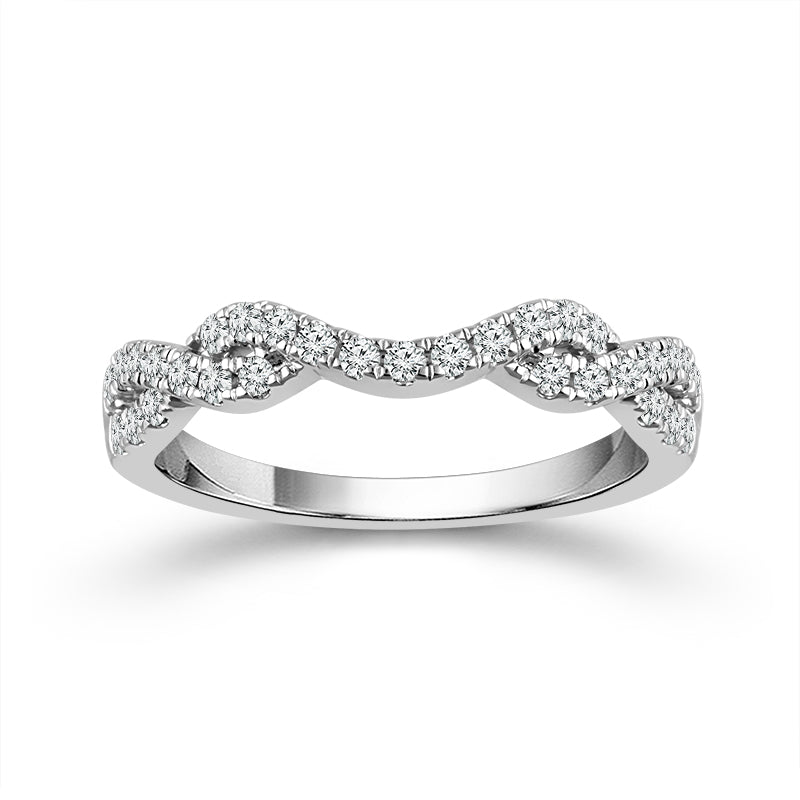 Diamond Enhancer Ring 0.33 ct tw 10k White Gold