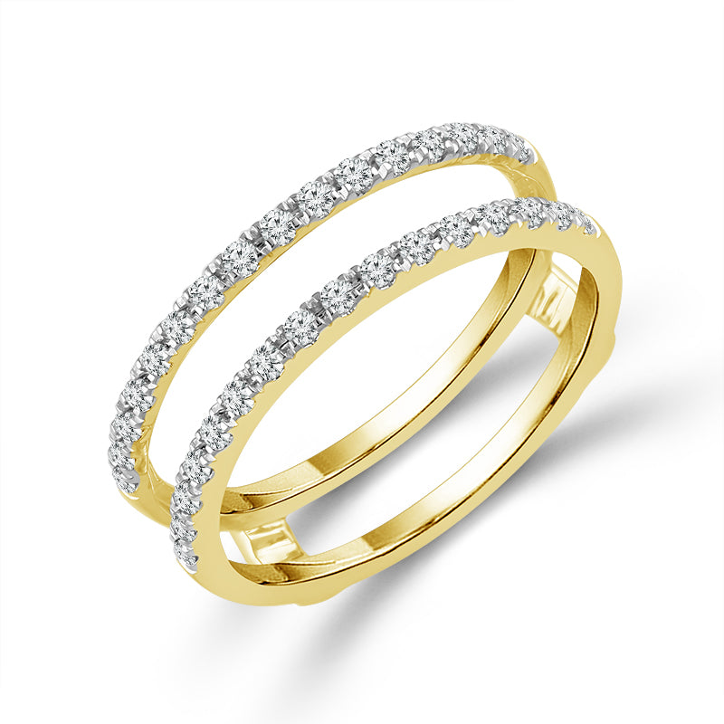 Diamond Enhancer Ring 0.33 ct tw 14k White Gold