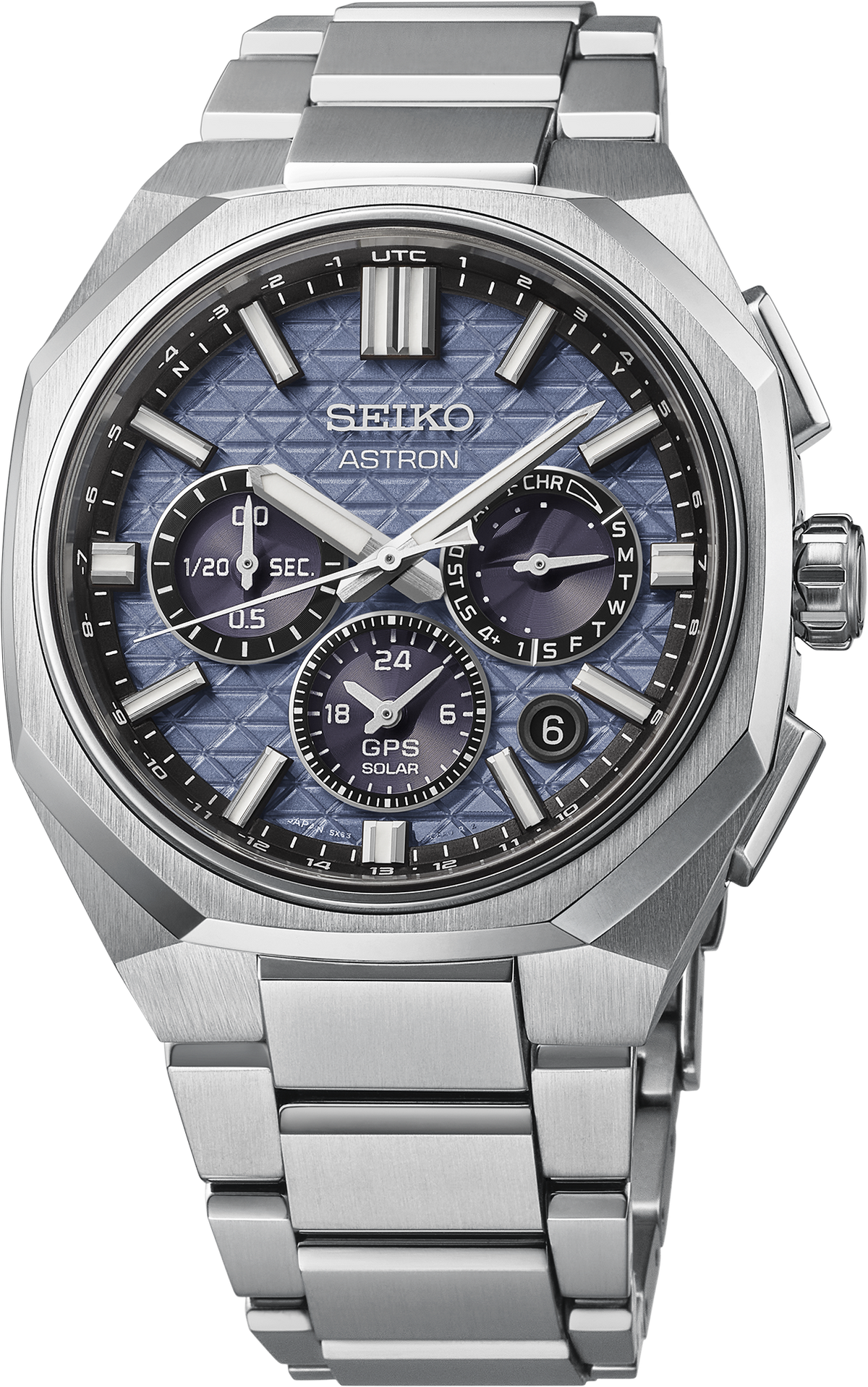 Seiko Astron Gps Solar Dual-Time Chronograph - HAB001 - image 1