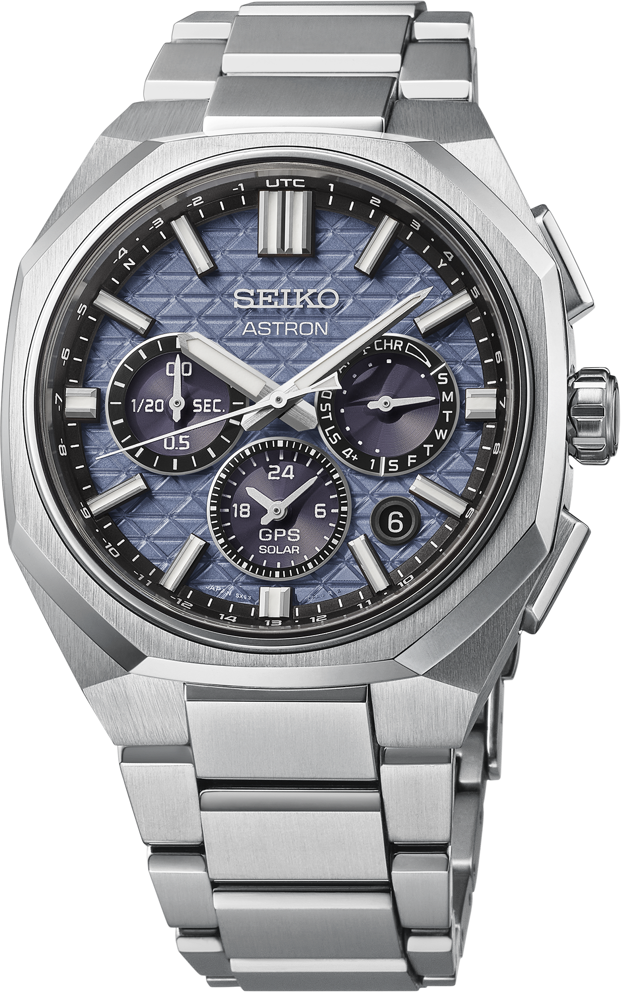 Seiko Astron Gps Solar Dual-Time Chronograph - HAB001 - image 1
