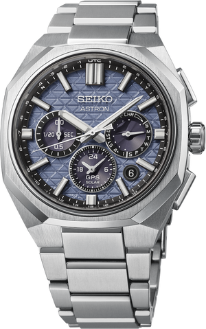 Seiko Astron Gps Solar Dual-Time Chronograph - HAB001 - image 1