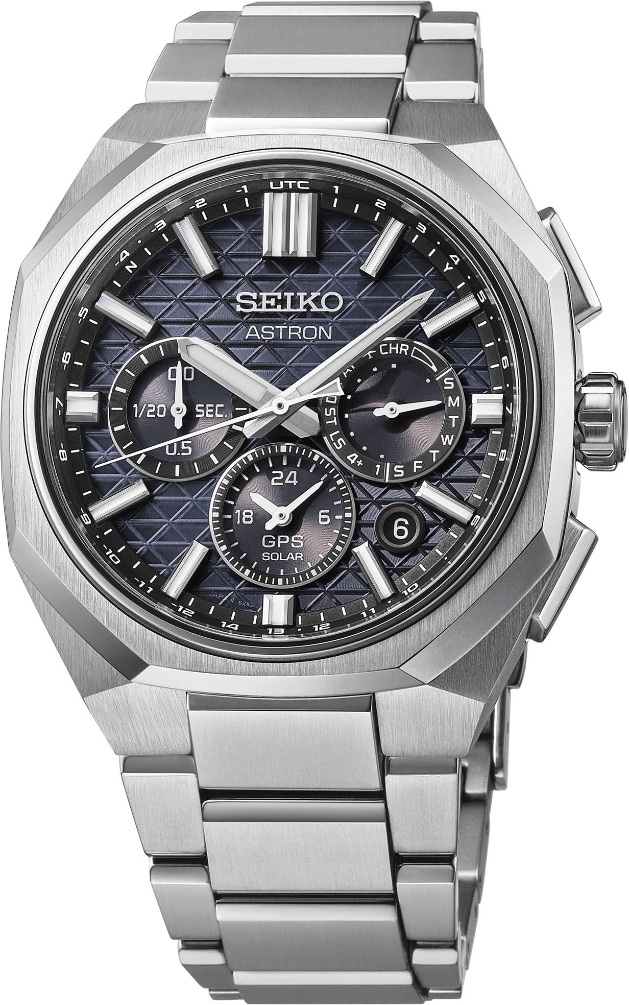 Seiko Astron Gps Solar Dual-Time Chronograph - HAB002 - image 1
