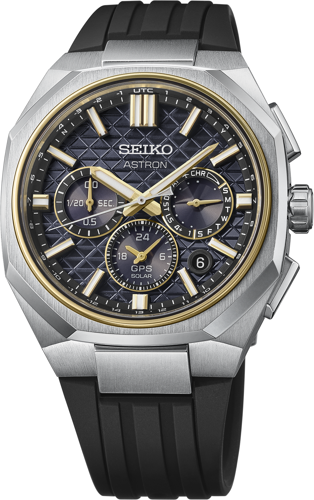 Seiko Astron Gps Solar Dual-Time Chronograph - HAB003 - image 1