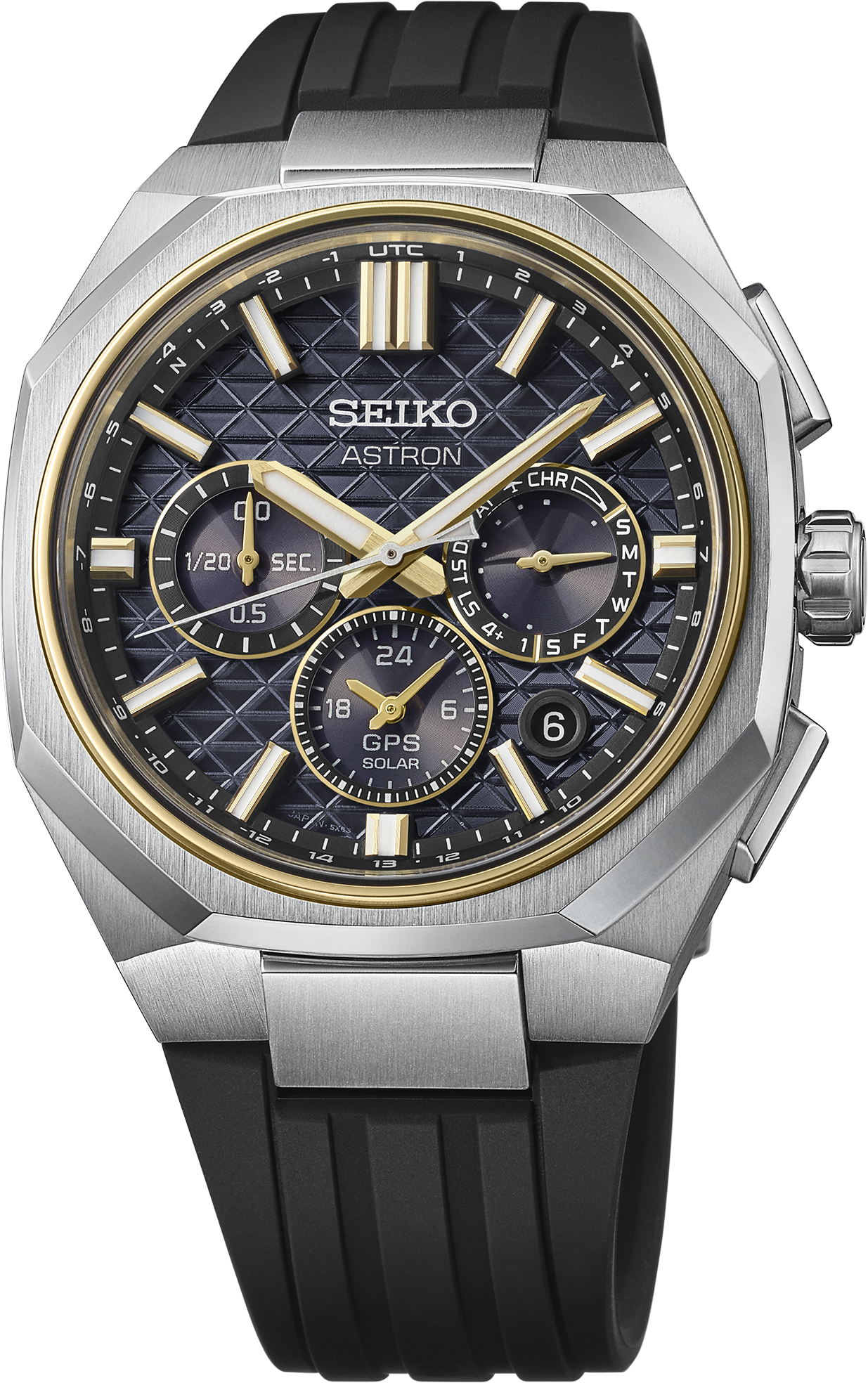 Seiko Astron Gps Solar Dual-Time Chronograph - HAB003 - image 1