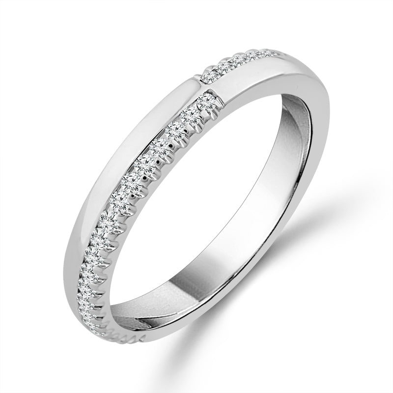 Diamond Band 0.25 ct tw 14k White Gold