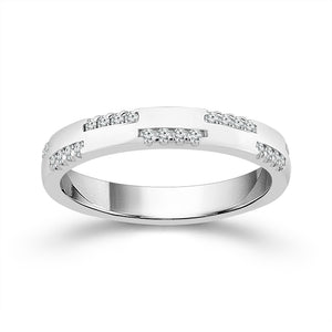Diamond Band 0.17 ct tw 14k White Gold