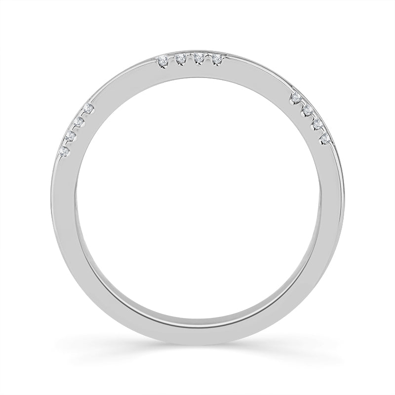 Diamond Band 0.17 ct tw 14k White Gold