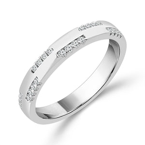 Diamond Band 0.17 ct tw 14k White Gold