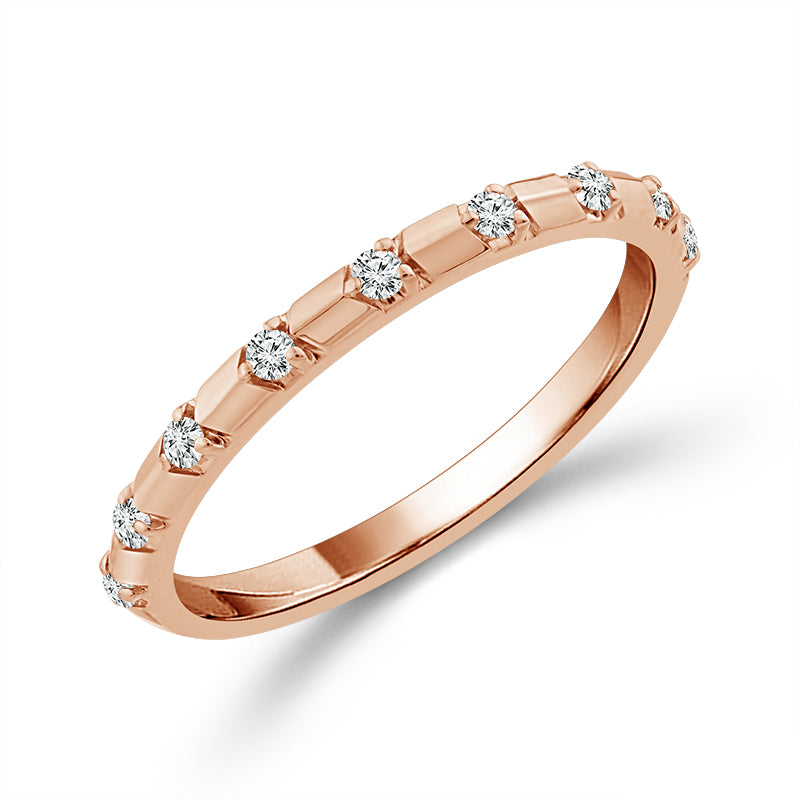 Diamond Band 0.17 ct tw 14k Rose Gold