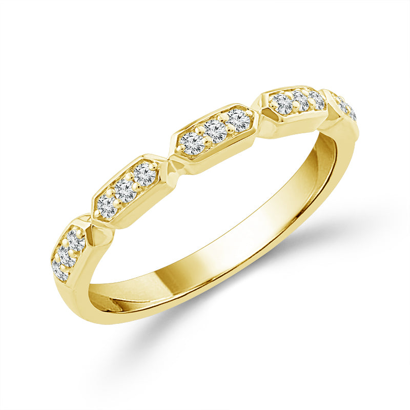 Diamond Band 0.17 ct tw 14k Yellow Gold