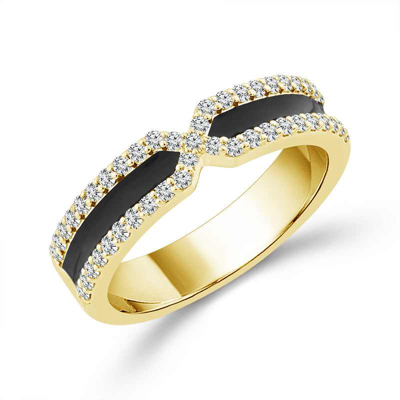Diamond Band 0.33 ct tw 14k Yellow Gold