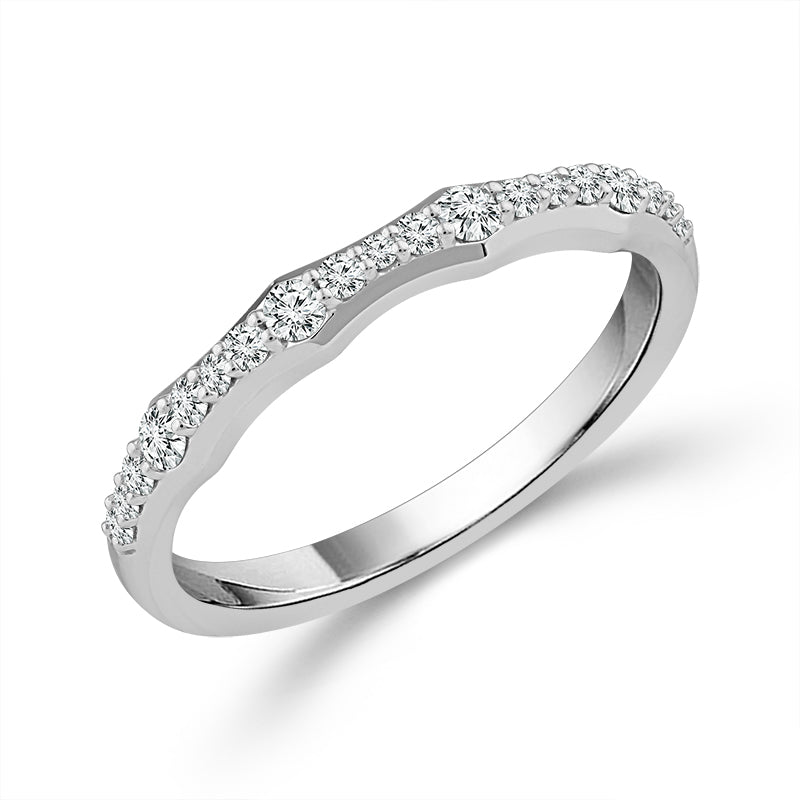 Diamond Band 0.25 ct tw 14k White Gold