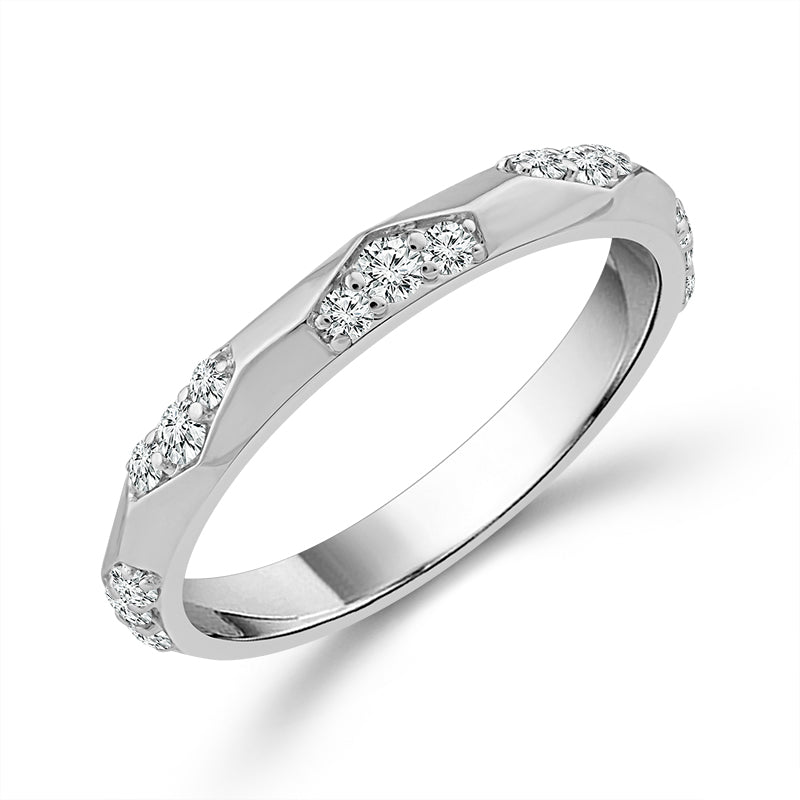 Diamond Band 0.25 ct tw 14k White Gold