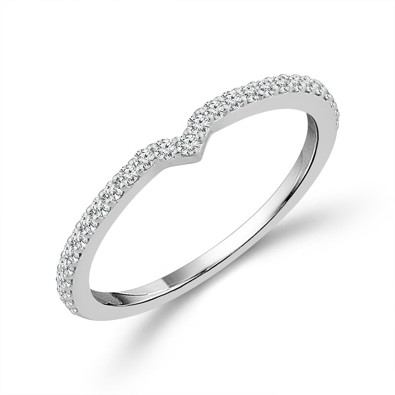 Diamond Band 0.2 ct tw 14k White Gold