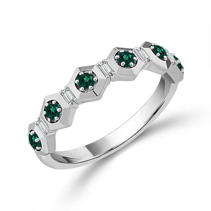 Diamond Band 0.07 ct tw 14k White Gold