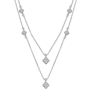Diamond Fashion Necklace 4 ct tw 14k Yellow Gold