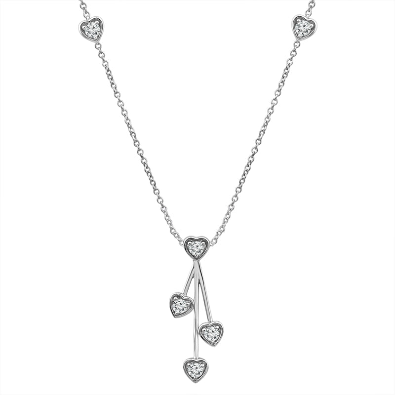 Diamond Fashion Necklace 1.25 ct tw 14k Yellow Gold