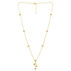 Diamond Fashion Necklace 1.25 ct tw 14k Yellow Gold