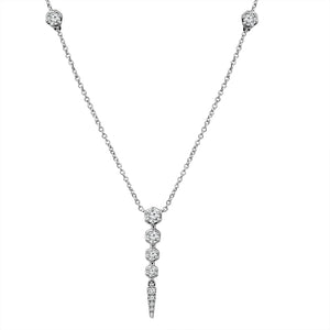 Diamond Fashion Necklace 0.75 ct tw 14k White Gold