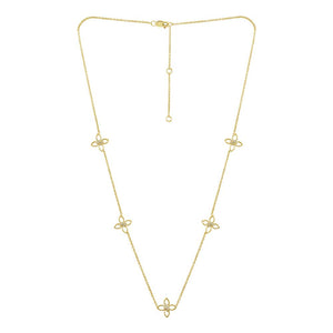 Diamond Fashion Necklace 0.13 ct tw 10k Yellow Gold