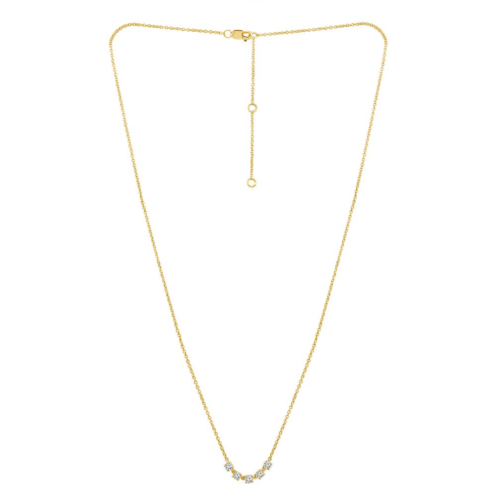 Diamond Fashion Necklace 0.63 ct tw 14k Yellow Gold
