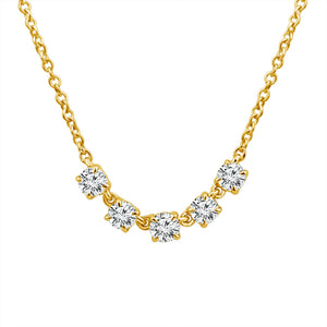 Diamond Fashion Necklace 0.63 ct tw 14k Yellow Gold