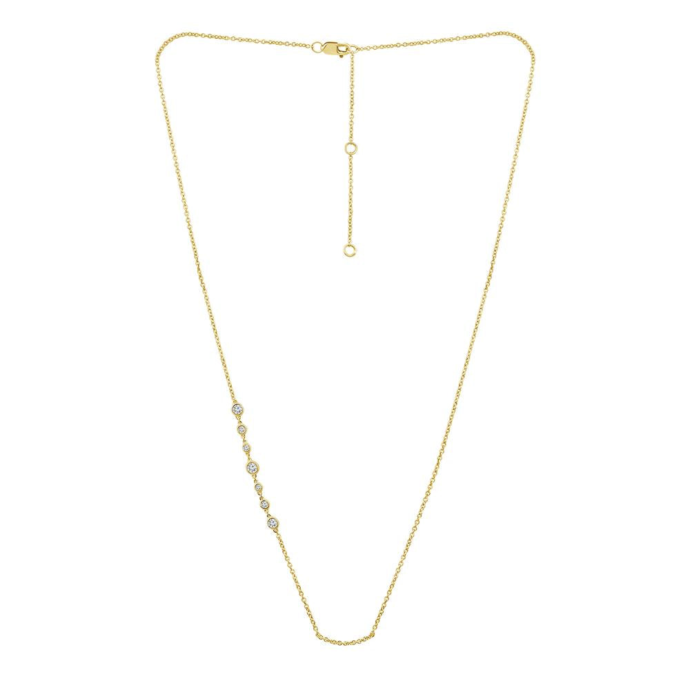 Diamond Fashion Necklace 0.40 ct tw 14k Yellow Gold