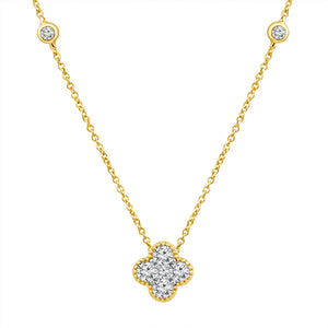 Diamond Fashion Necklace 0.75 ct tw 14k Yellow Gold