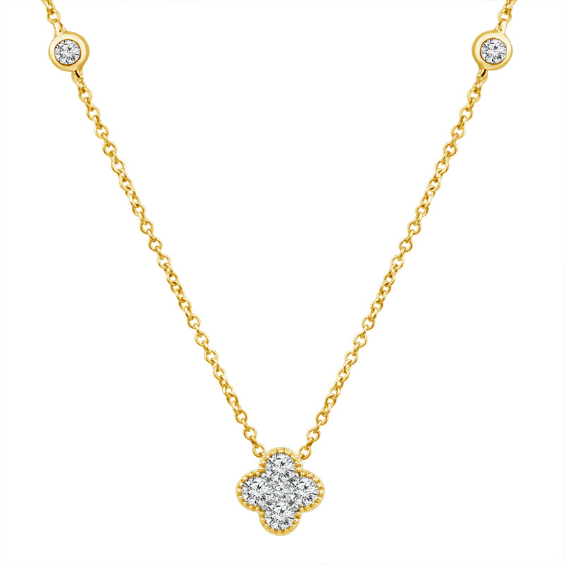 Diamond Fashion Necklace 0.50 ct tw 14k Yellow Gold