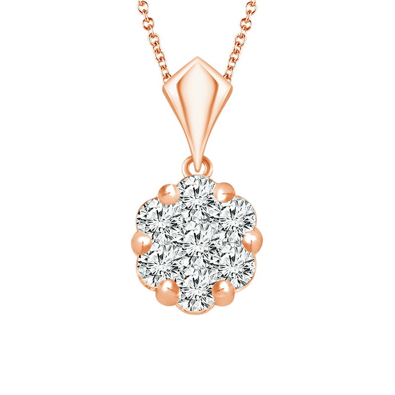 Diamond Fashion Pendant 0.25 ct tw 14k White Gold