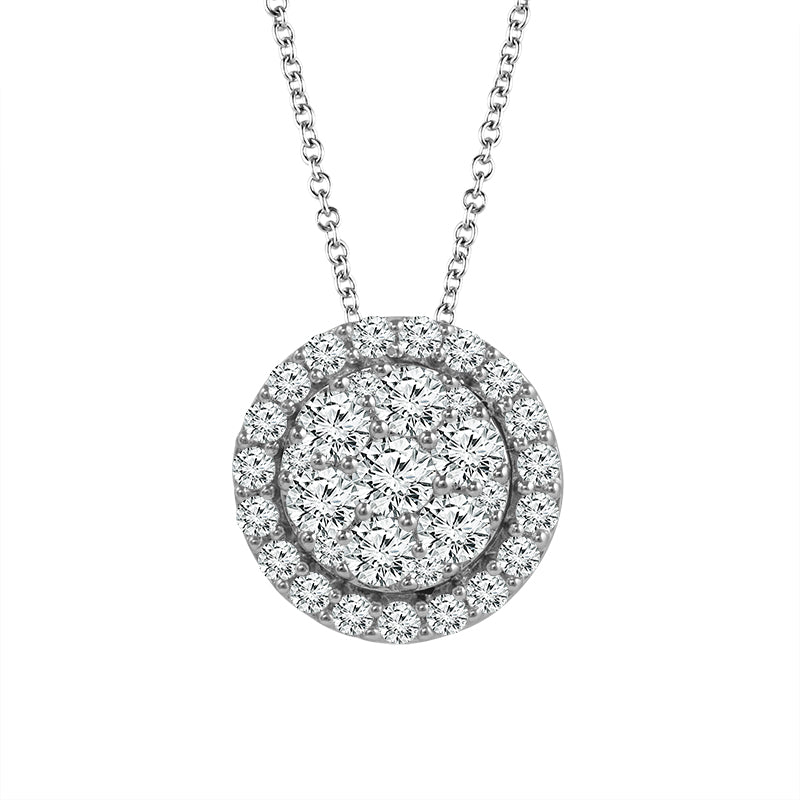 Diamond Fashion Pendant 0.40 ct tw 14k White Gold