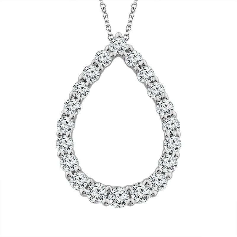 Diamond Fashion Pendant 0.5 ct tw 14k White Gold