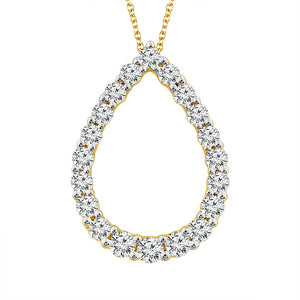 Diamond Fashion Pendant 1.00 ct tw 14k White Gold