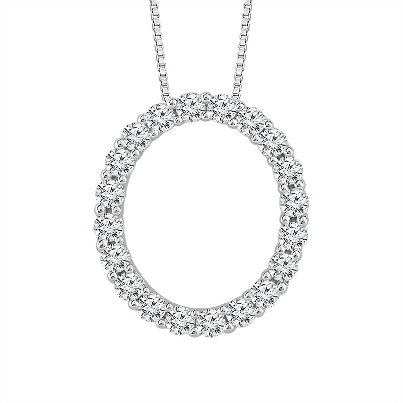 Diamond Fashion Pendant 0.5 ct tw 14k White Gold
