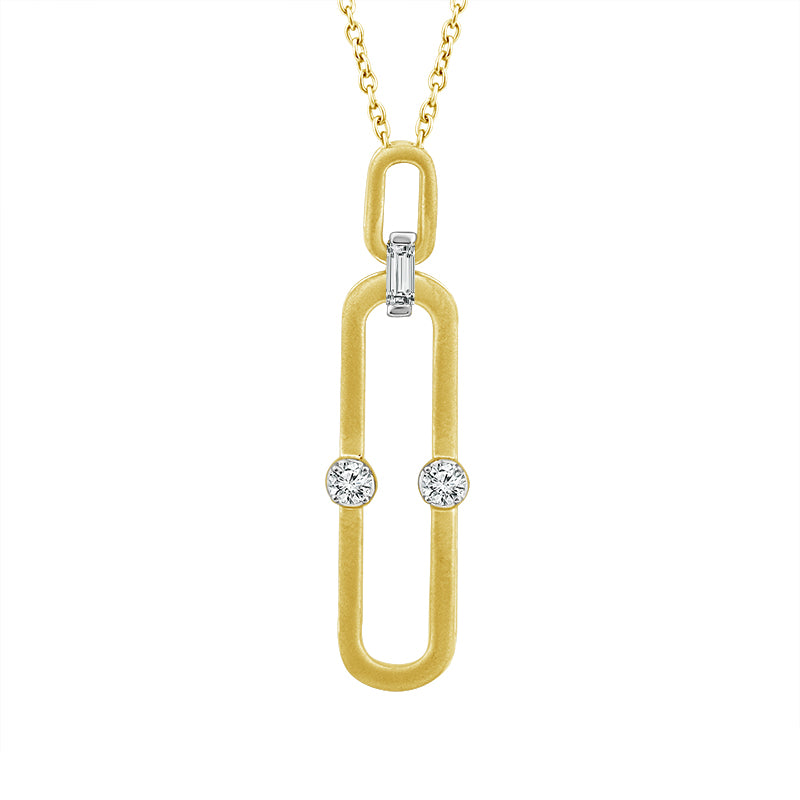 Diamond Fashion Pendant 0.30 ct tw 10k Yellow Gold