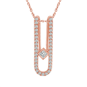 Diamond Fashion Pendant 0.30 ct tw 10k Yellow Gold