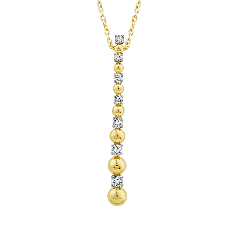 Diamond Fashion Pendant 0.25 ct tw 10k Yellow Gold