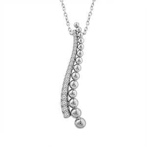Diamond Fashion Pendant 0.25 ct tw 10k Yellow Gold+10k White Gold