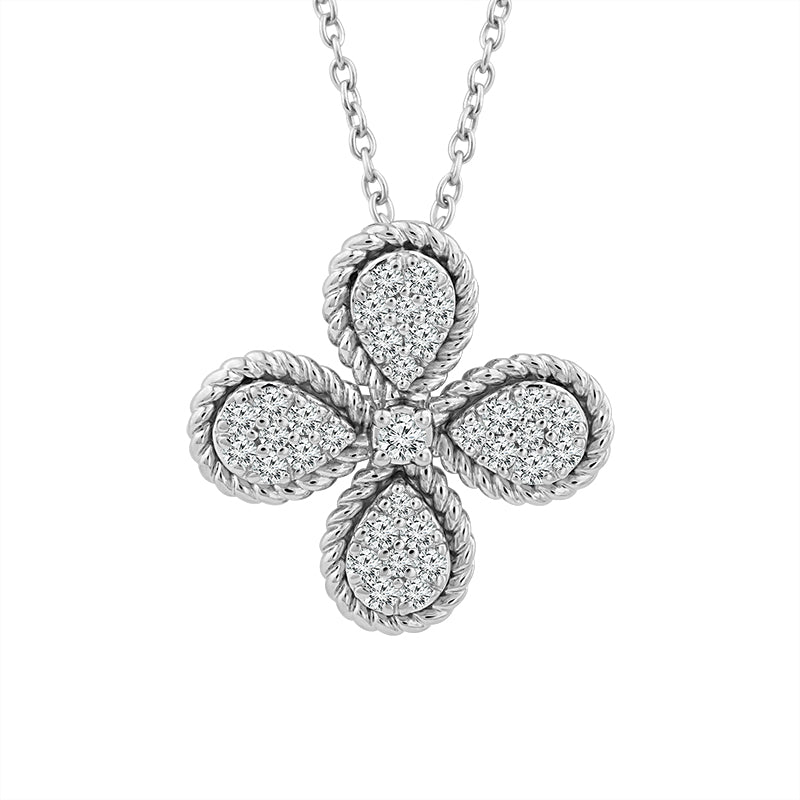 Diamond Fashion Pendant 0.25 ct tw 10k Yellow Gold