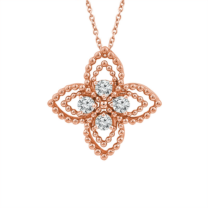 Diamond Fashion Pendant 0.25 ct tw 10k Yellow Gold