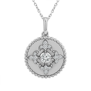 Diamond Fashion Pendant 0.25 ct tw 10k Yellow Gold