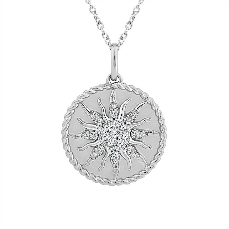 Diamond Fashion Pendant 0.20 ct tw 10k Yellow Gold