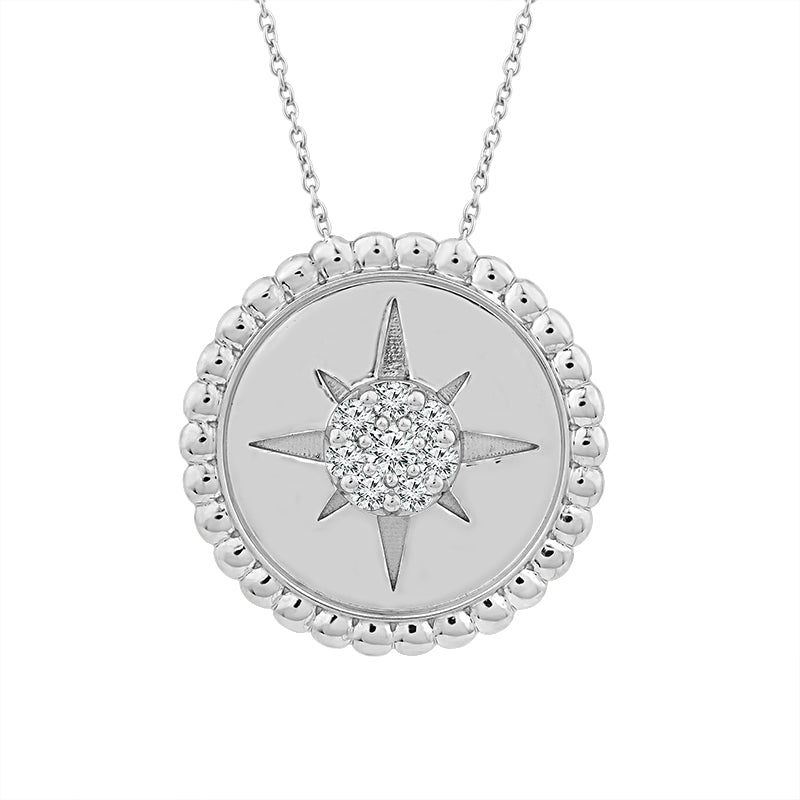 Diamond Fashion Pendant 0.20 ct tw 10k Yellow Gold