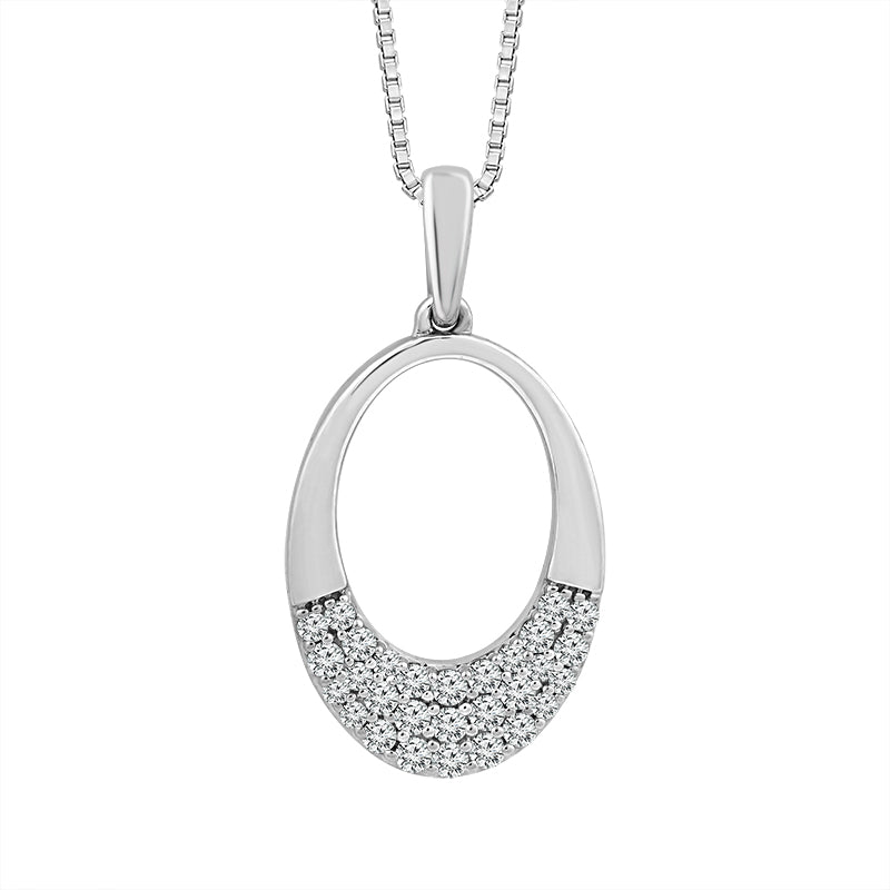 Diamond Fashion Pendant 0.20 ct tw 10k Yellow Gold
