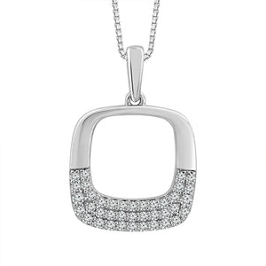 Diamond Fashion Pendant 0.20 ct tw 10k Yellow Gold