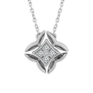 Diamond Fashion Pendant 0.05 ct tw 10k Yellow Gold