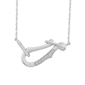 Diamond Fashion Pendant 0.04 ct tw 10k Yellow Gold