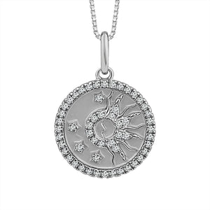 Diamond Fashion Pendant 0.20 ct tw 10k Yellow Gold