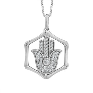 Diamond Fashion Pendant 0.20 ct tw 10k Yellow Gold